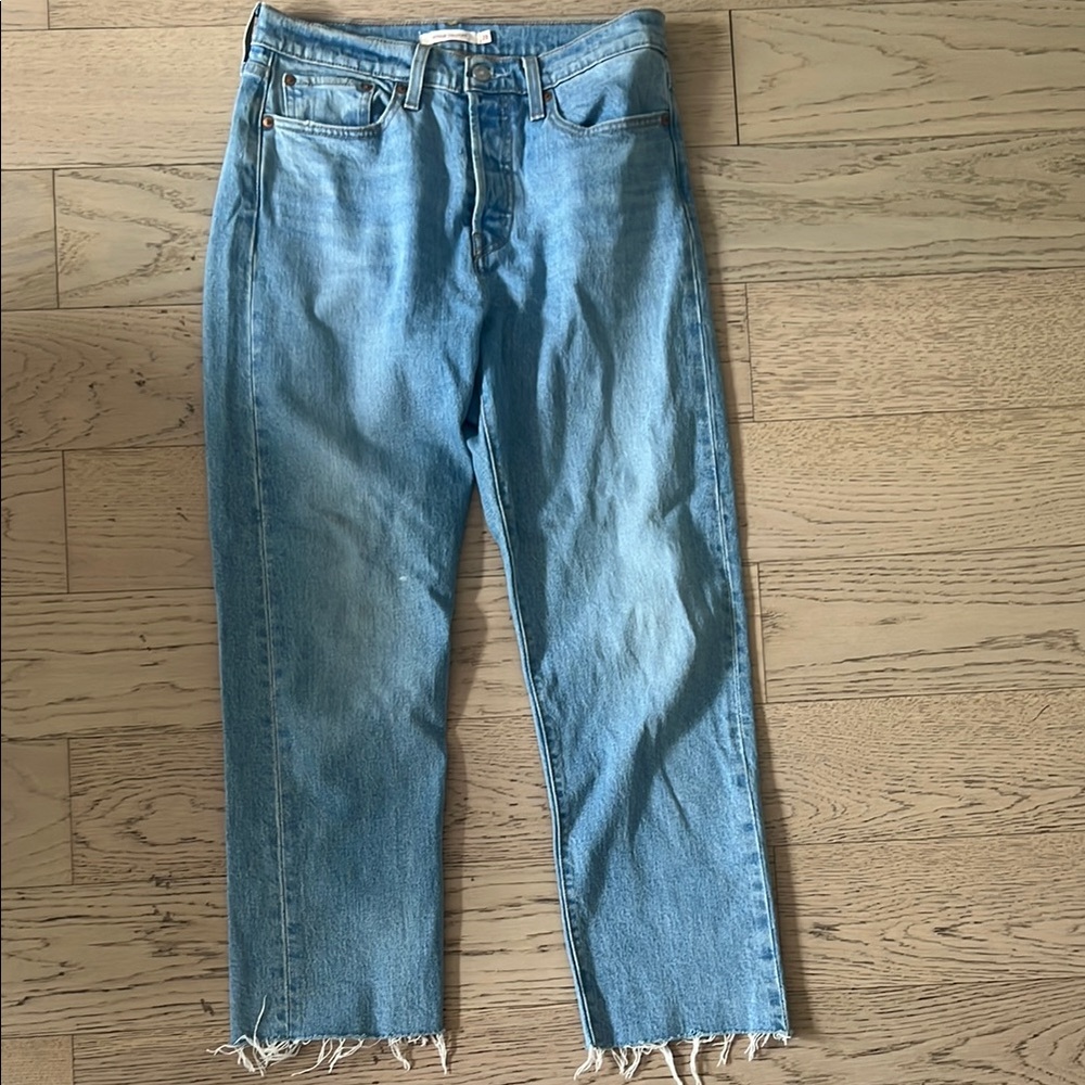 Levi Wedgie Straight Jeans